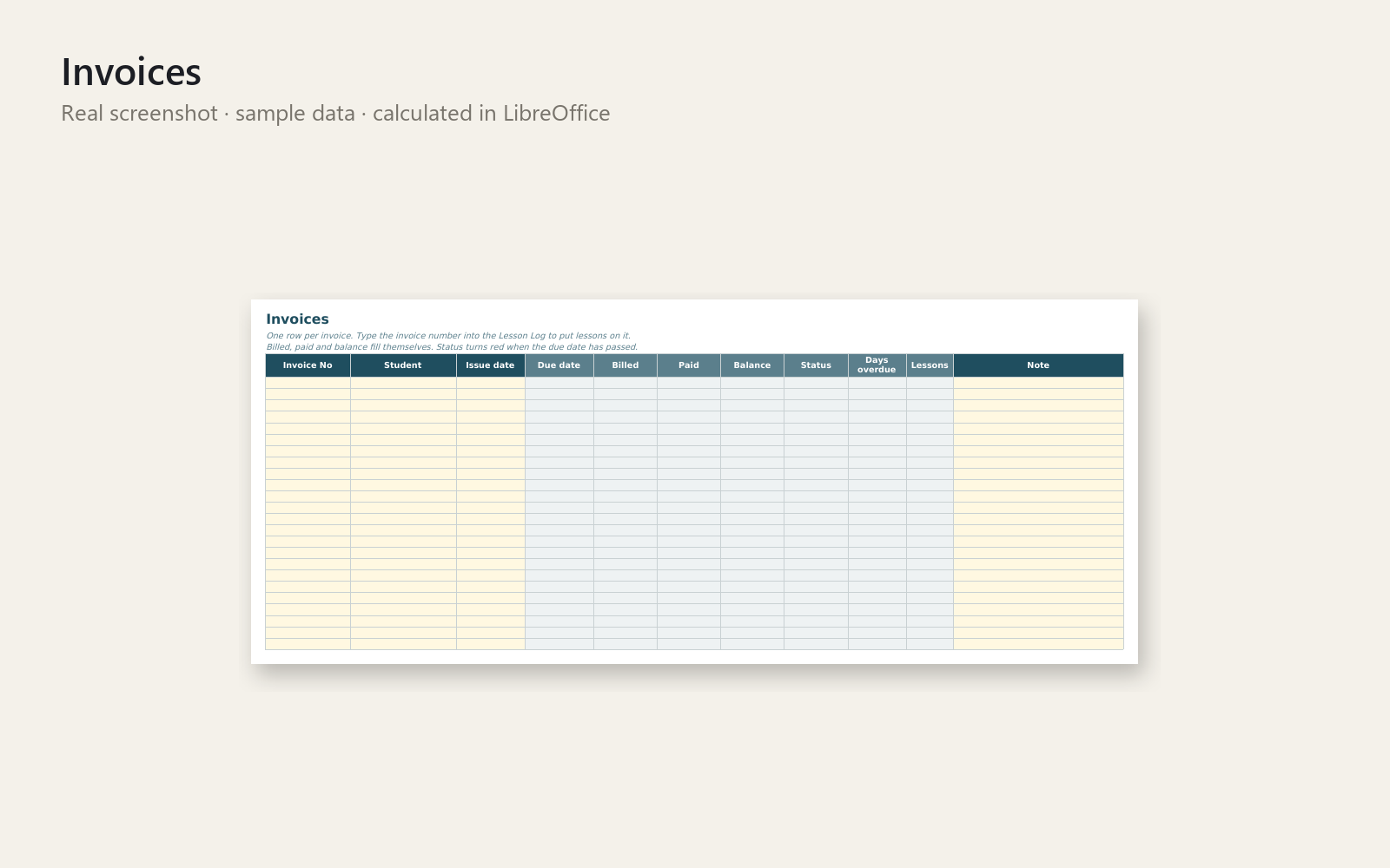 Invoices
